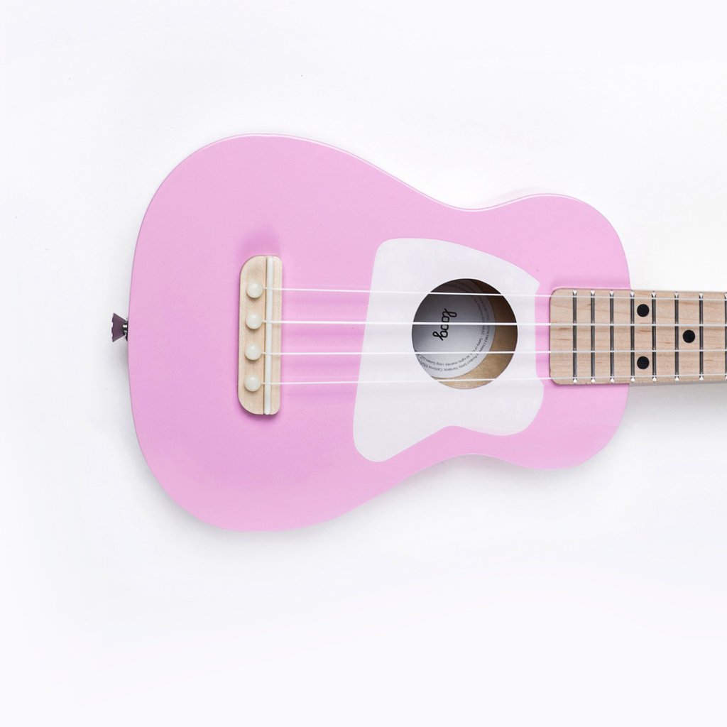 Loog Guitars Loog Ukulele - Pink Happy Monkey Baby & Kids