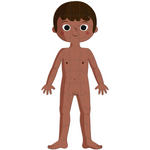 Janod Educational Puzzle Human Body Happy Monkey Baby & Kids