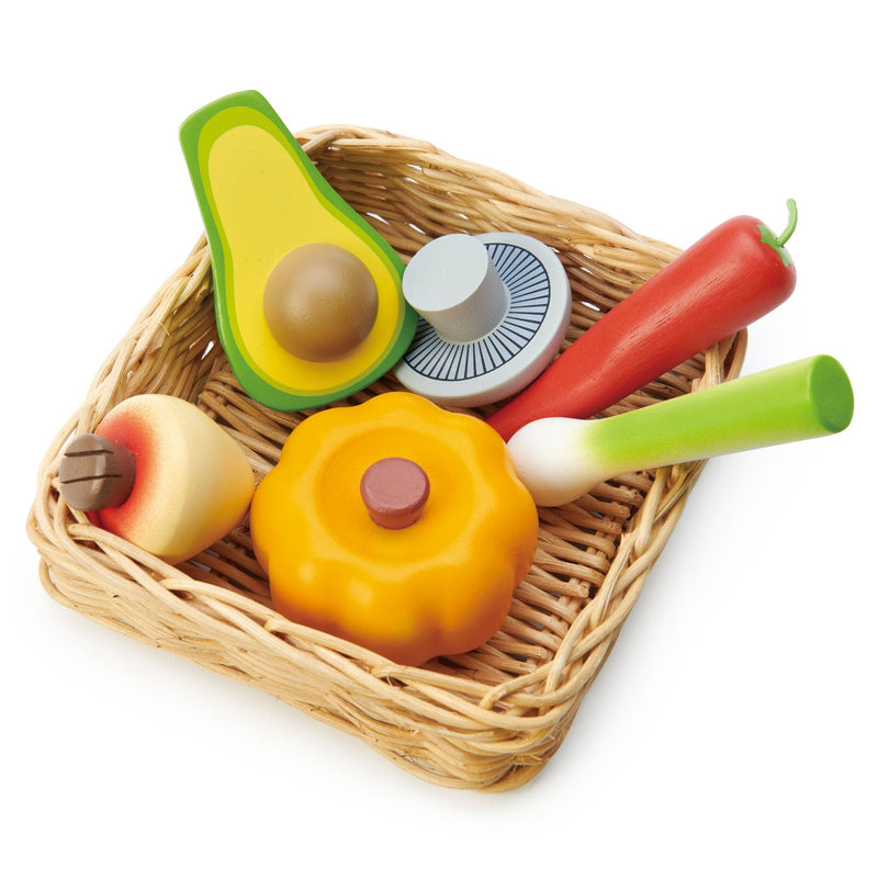 Tender Leaf Toys Veggie Basket Happy Monkey Baby & Kids