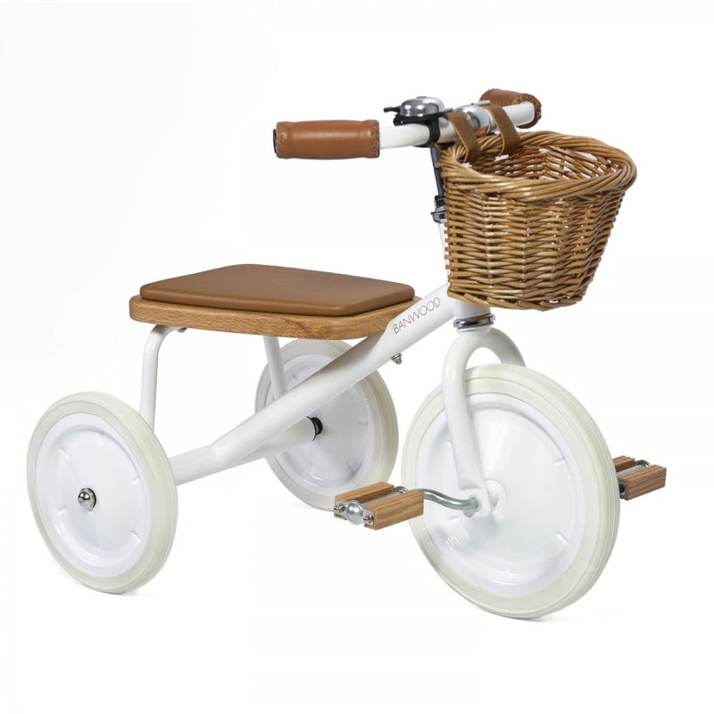 Banwood- Trike | White Happy Monkey Baby and Kids