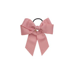 Project 6 NY Kids - Oversized Bow Pony/Clip - Sweet Nectar Grosgrain