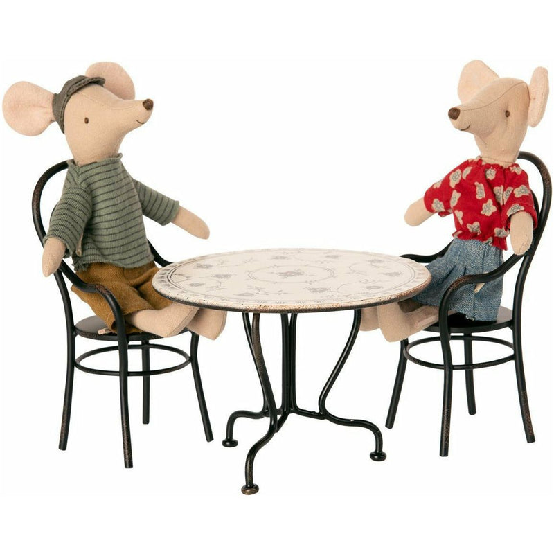 Maileg Dining Table Set With 2 Chairs Happy Monkey Baby & Kids