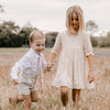 Noralee- Skinny Tie | Linen Happy Monkey Baby and Kids