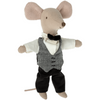 Maileg Waiter Clothes for Mouse Happy Monkey Baby & Kids