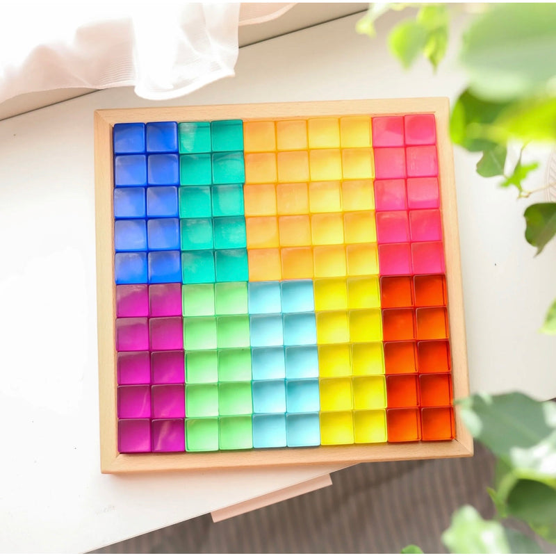 Bauspiel Lucent Cubes (100pcs)