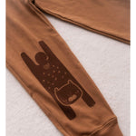 Hi Tiger | Pima Cotton Pants Brown