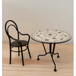 Maileg Dining Table Set With 2 Chairs, Mouse Size