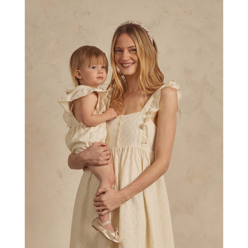 Lucy Dress | Ivory Eyelet