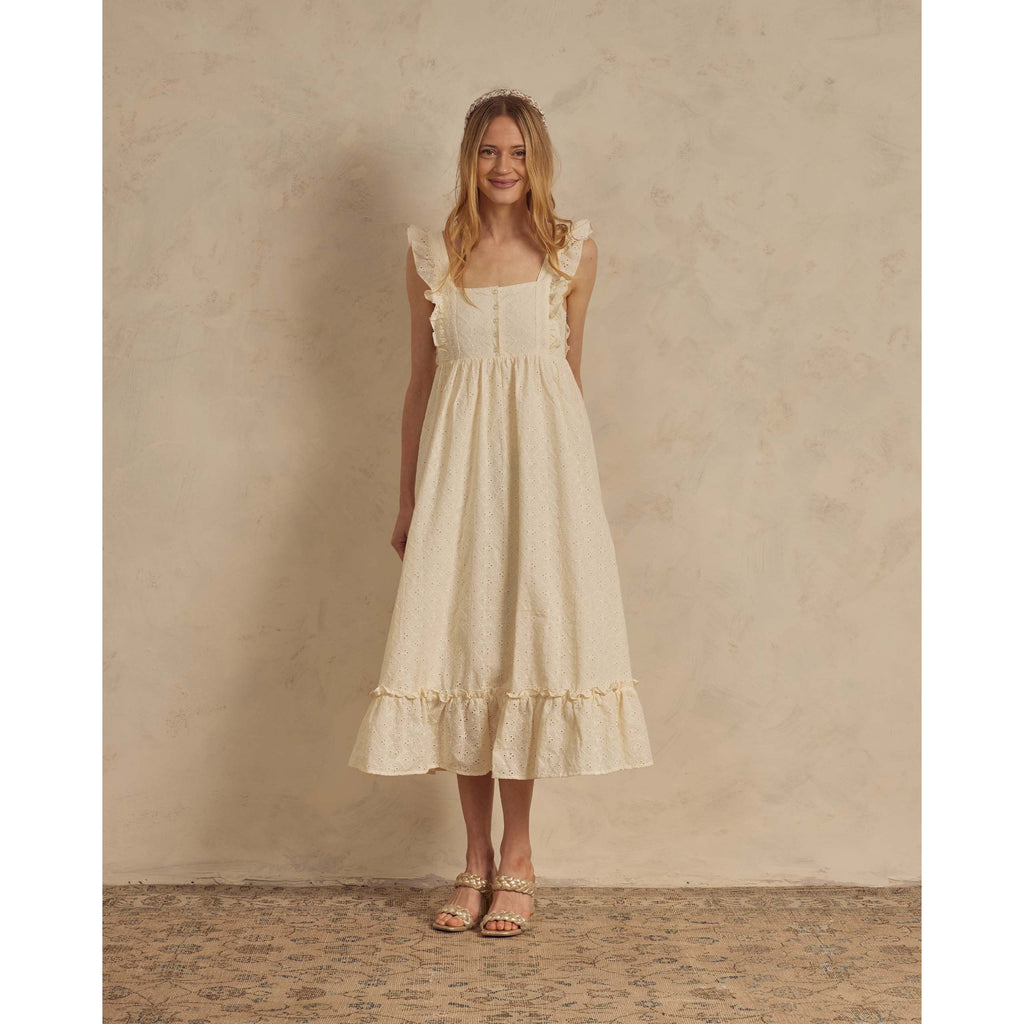 Lucy Dress | Ivory Eyelet