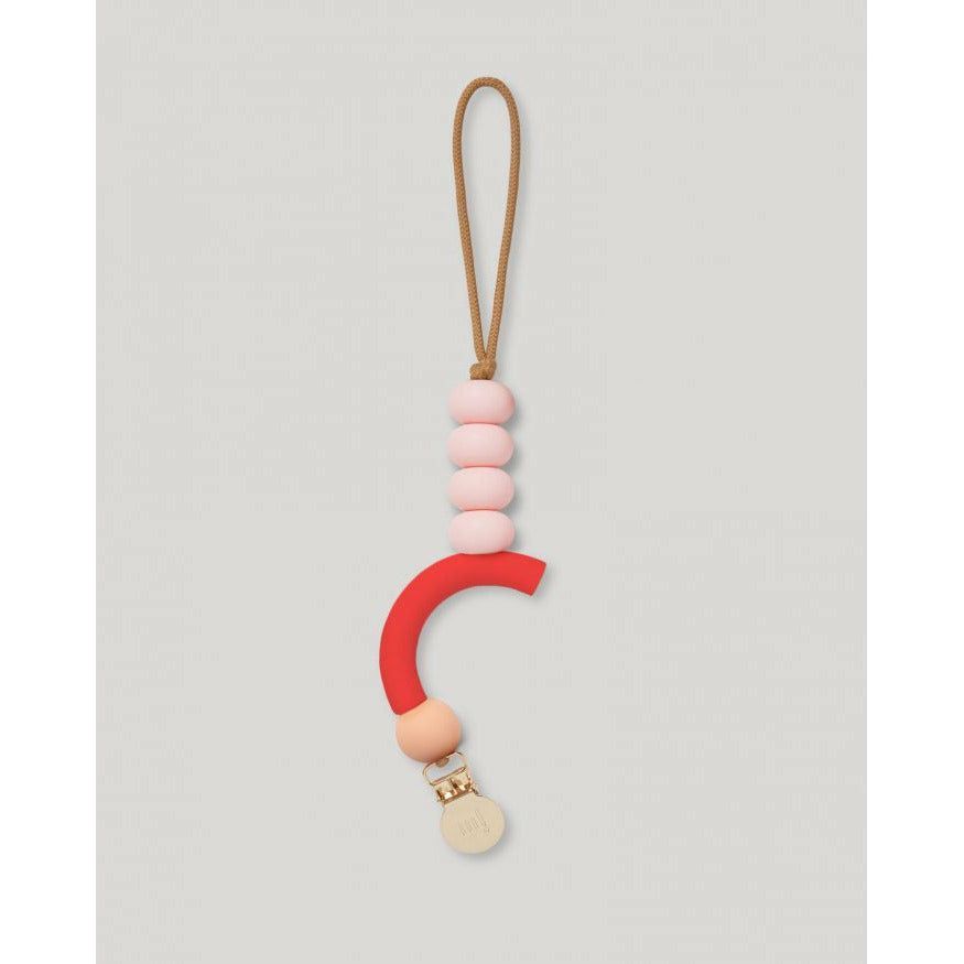 January Moon- Rose Arch Pacifier Clip Happy Monkey Baby and Kids